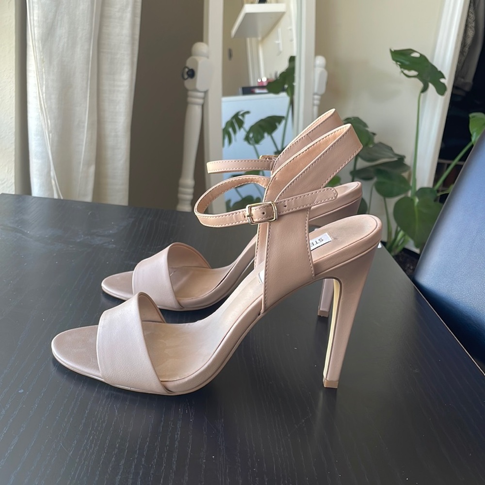 Nude Steven Madden Heels
